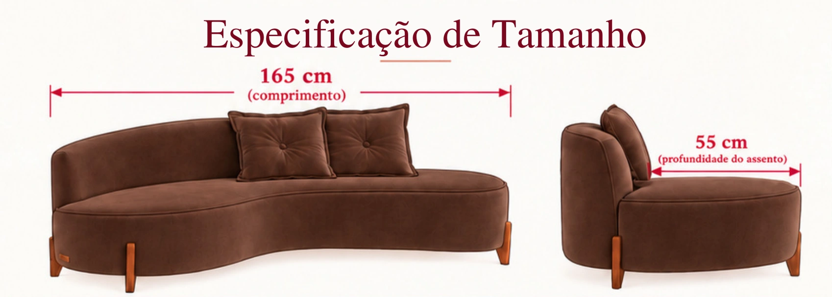 Especificação de tamanho