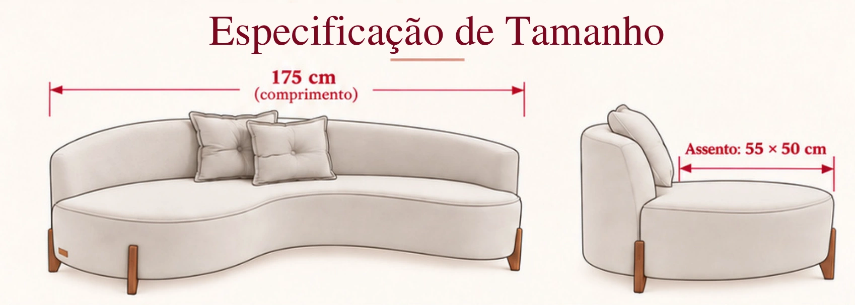 Especificação de tamanho
