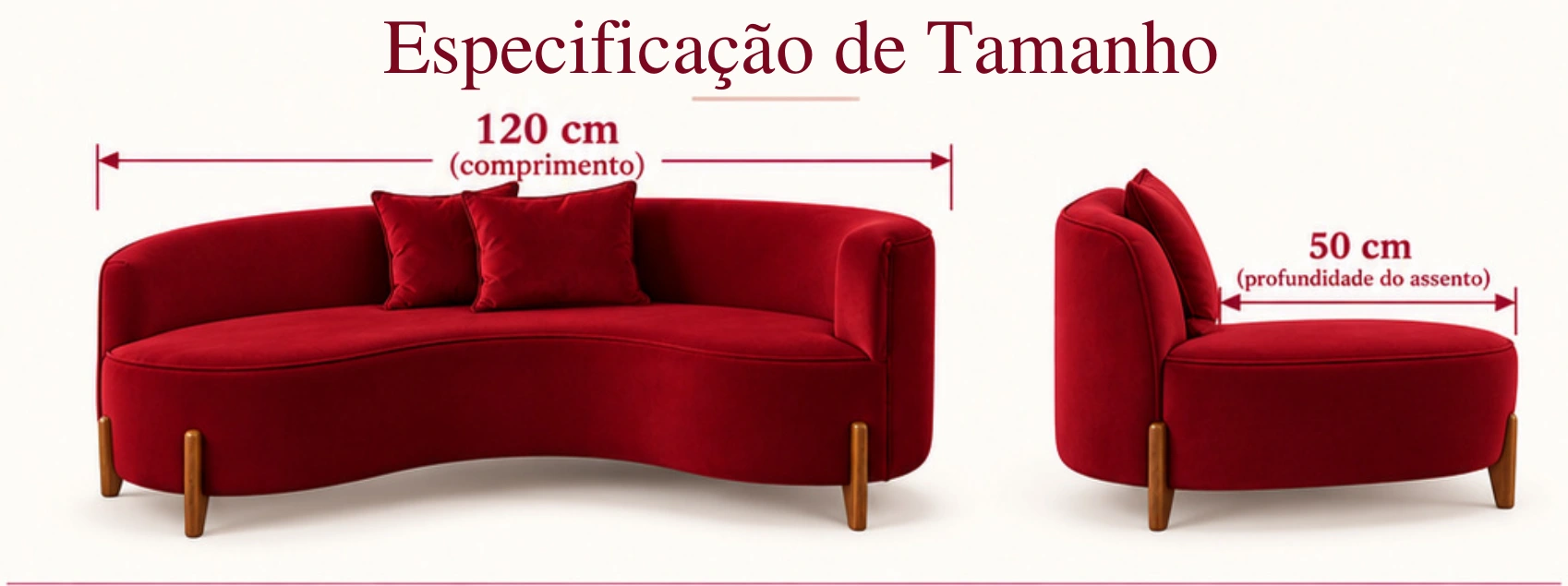 Especificação de tamanho